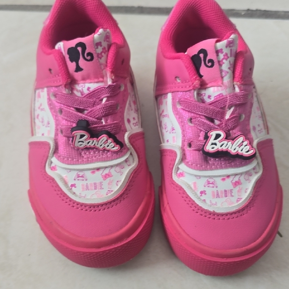 Barbie Hot Pink Kids Sneakers - Picture 5 of 6